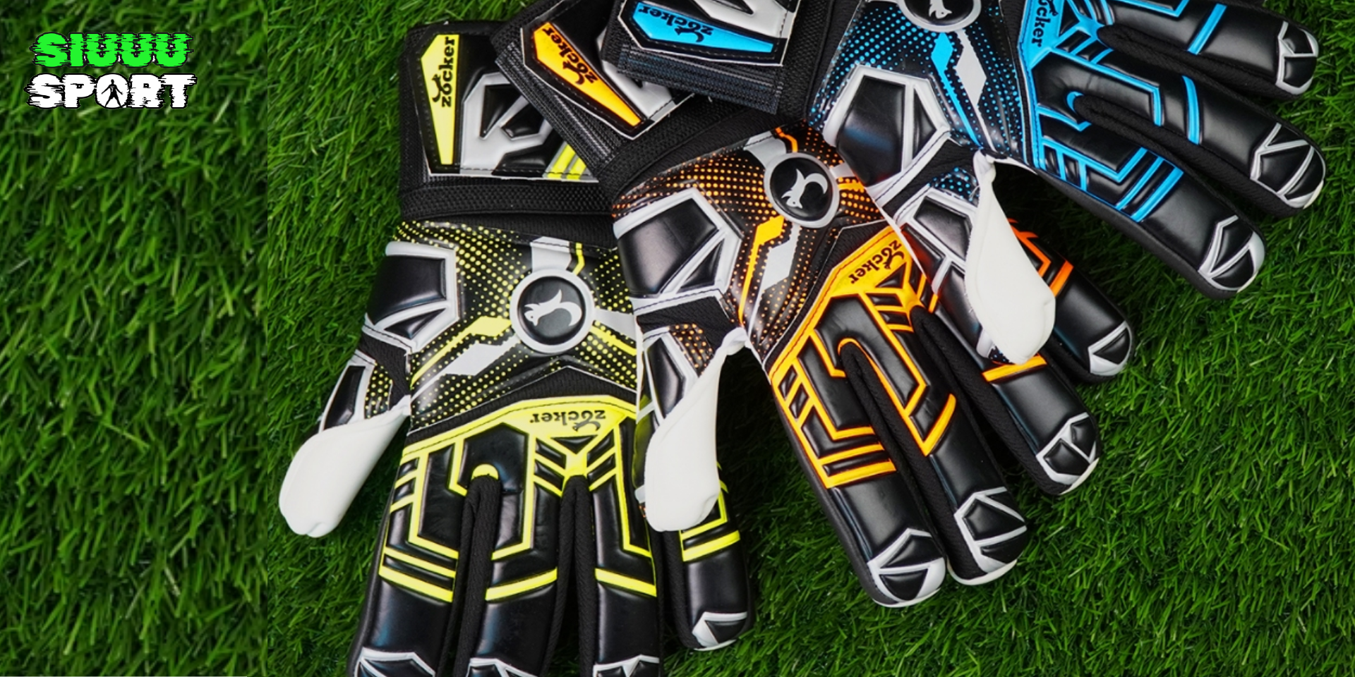 Hình ảnh găng tay thủ môn Zocker Edwin với nhiều màu