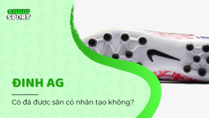 Đinh AG có đá trên sân cỏ nhân tạo được không?