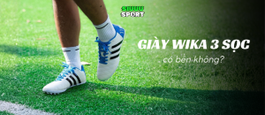 Giày Wika 3 sọc có bền không?