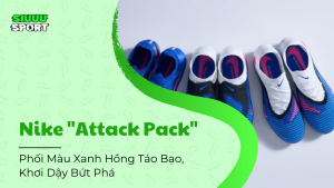 Nike "Attack Pack" Xanh hồng