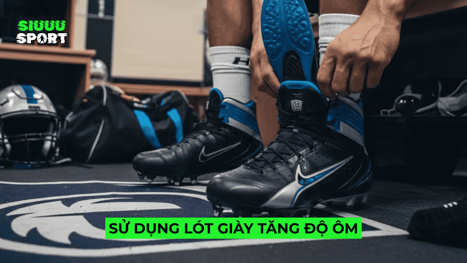 Sử dụng lót giày tăng độ ôm 